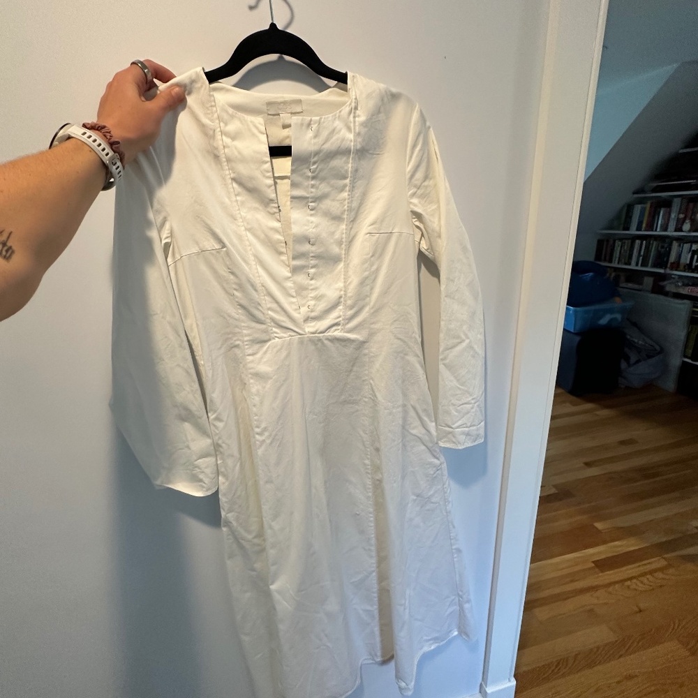Cos white dress